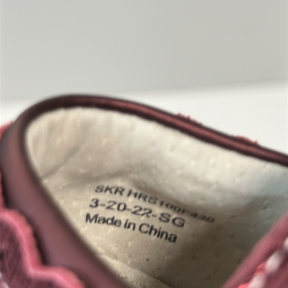 See Kai Run Burgundy Jane ll Dress Shoes Size 5 - Picture 11 of 16